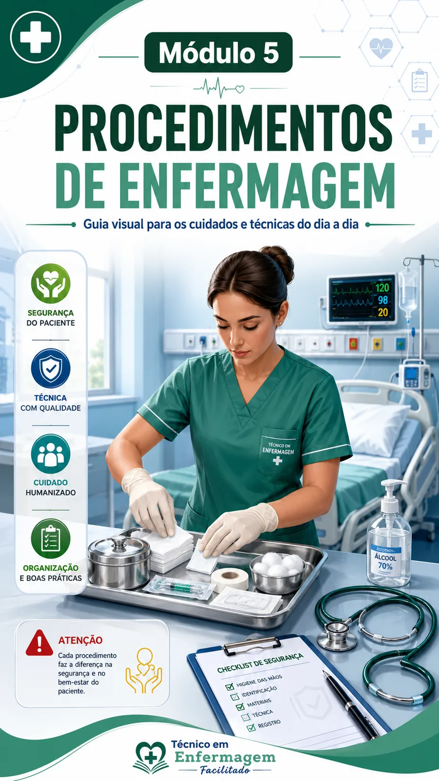Módulo de procedimentos de enfermagem